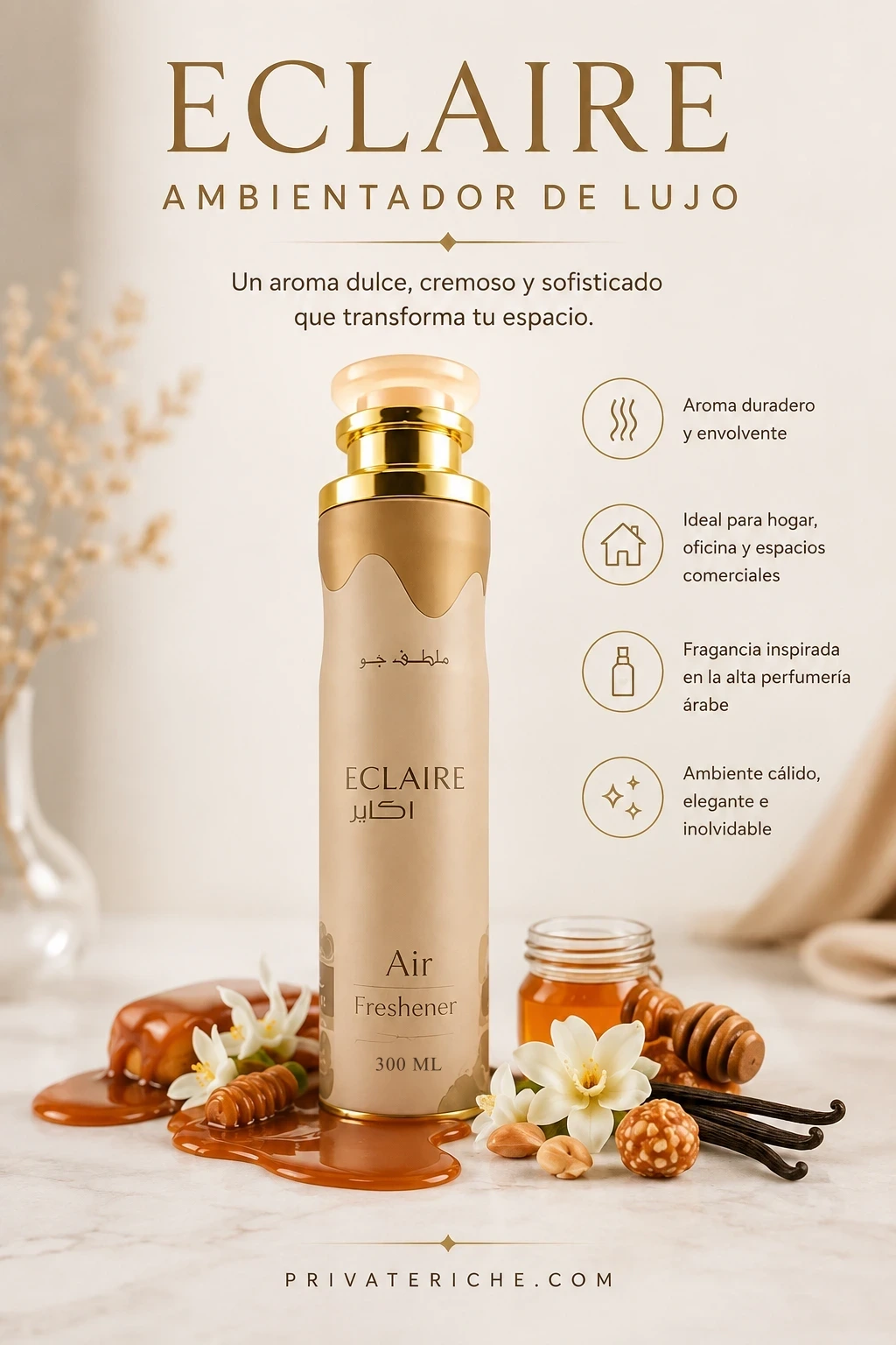 Lattafa Eclaire · Ambientador Árabe